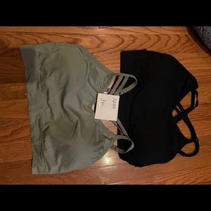 Set of two sports bras by XOXO